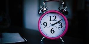 good sleep hygiene: avoid looking at the clock