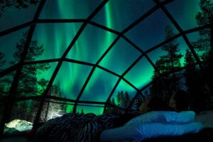  Sleep Getaway in a Glass Igloo Kakslauttanen, Finland