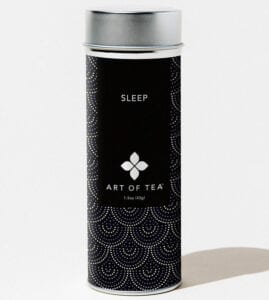 Art of Tea 'Sleep Tea' in Shop section of Simply Good Sleep
