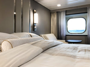 Bed Configuration and Cabin Size - in Best Place to Sleep on a Cruise Ship - post by Simply Good Sleep