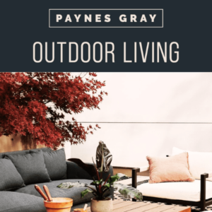 Paynes Gray Outdoor Living - in Shop with Simply Good Sleep